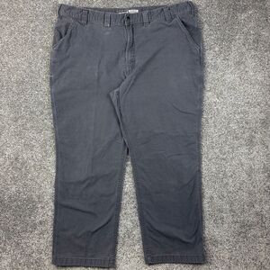 Carhartt Pants Mens 44x30 Gray Rugged Flex Relaxed Fit Canvas Stretch 102291-039